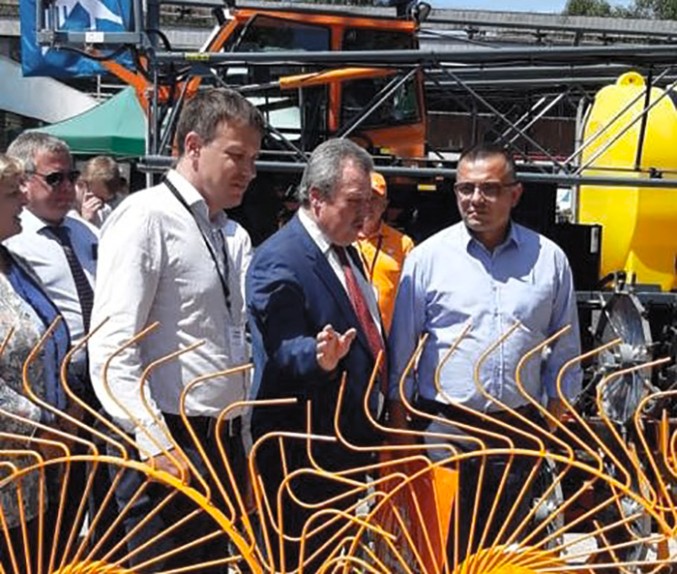 Курская агротехника представлена на выставке в Сербии 