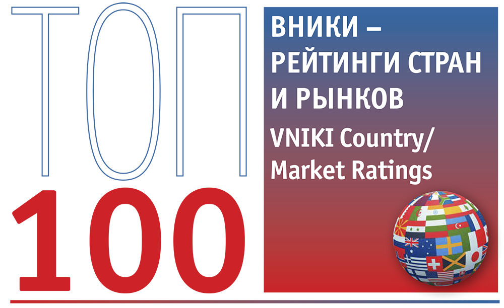  Рейтинг страновых экспортных рынков для России