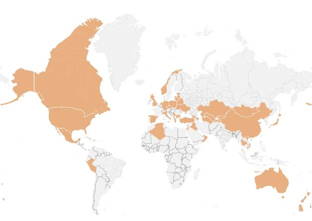 Страны-импортеры российских мучных изделий в 2015 году.png