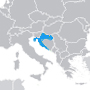 Торговый оборот между Россией и Хорватией за 1 полугодие 2015 года